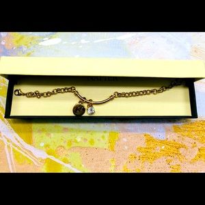 Charm bracelet with two charms